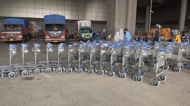Perfecctio Enterprises airport luggage trolley bulk delivery